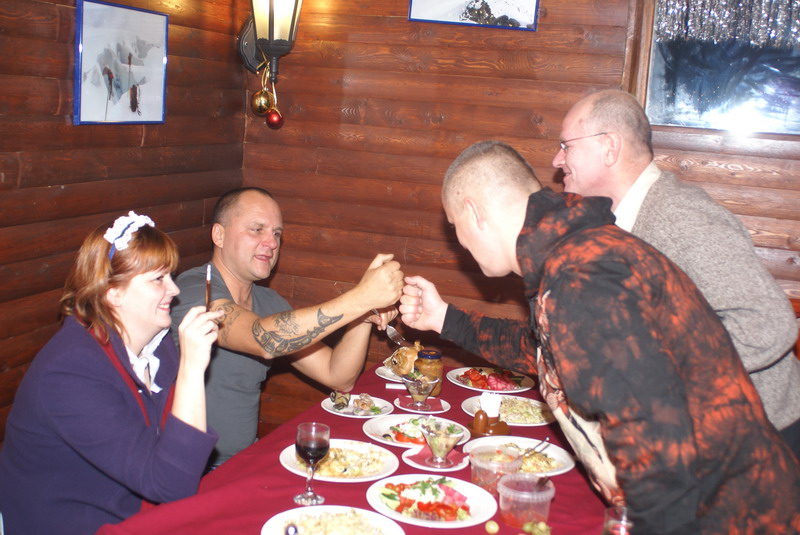 Раскошные фото. Предвстреча НГ в Шале 2009-2010