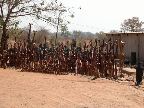Рынки изделий из дерева в Африке (черное дерево и тд)