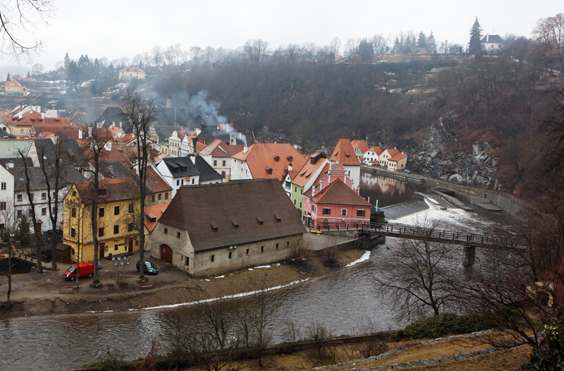 Чехия,февраль 2009.Траффик!