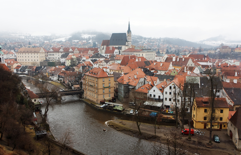 Чехия,февраль 2009.Траффик!