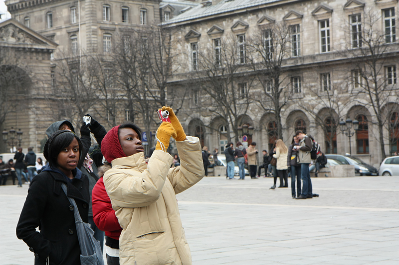 Париж,март 2009. Траффик!