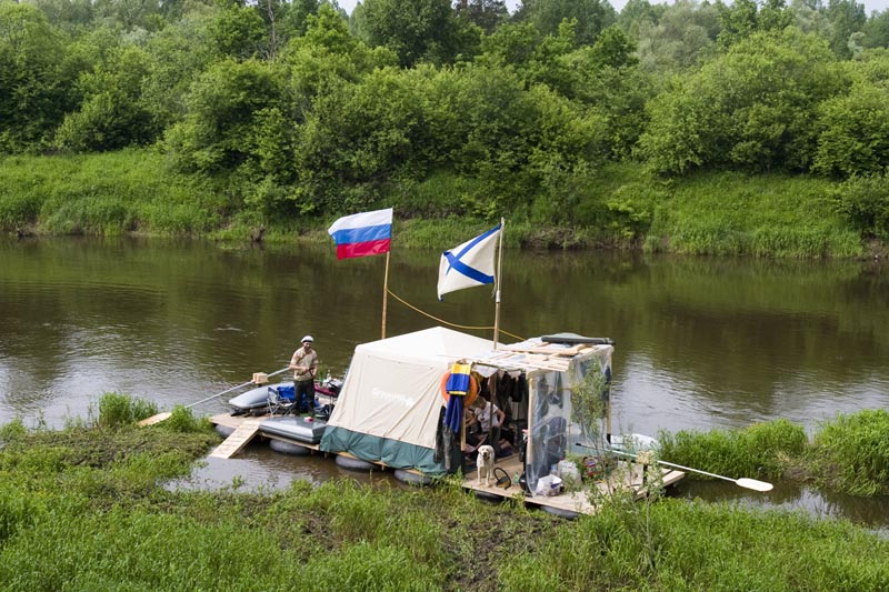 На плоту по реке Жиздра (Фото-отчет)