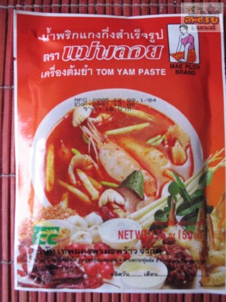 Тайский кислый суп Том Ям (Tom Yum)