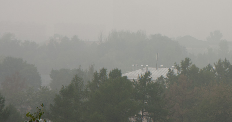 Задымление Москвы