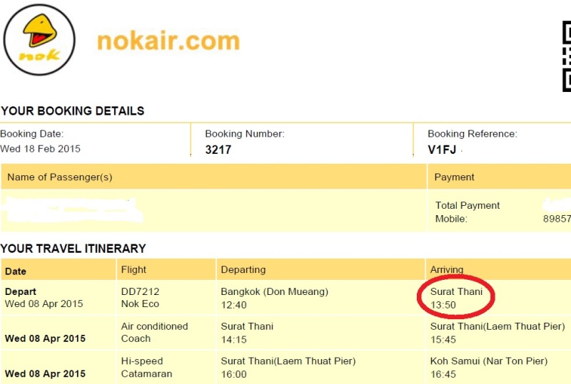 Как добраться из Бангкока на Ко Самуи