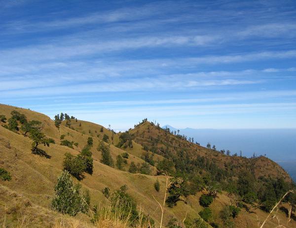 Gunung Rinjani, о. Ломбок, Индонезия
