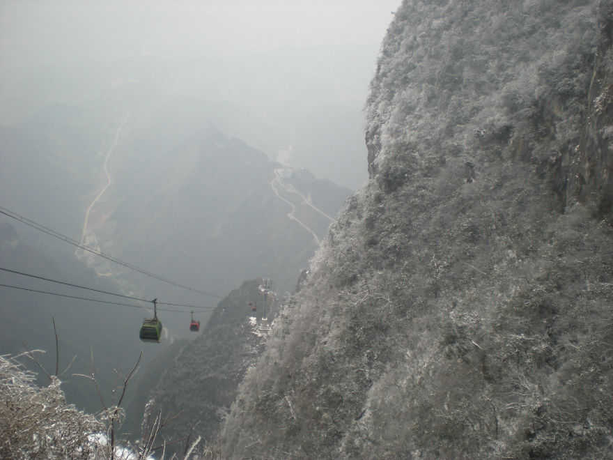 Зимняя сказка в горах Аватара