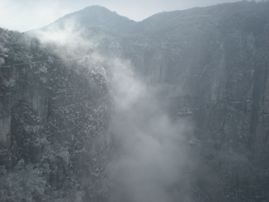 Зимняя сказка в горах Аватара