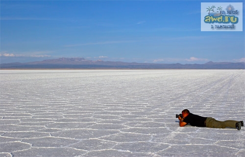 Salar Уюни в Боливии