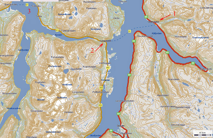 Норвегия. Лето 2009 года. На прокатном авто.