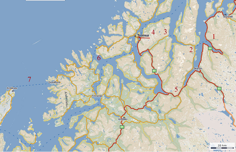 Норвегия. Лето 2009 года. На прокатном авто.