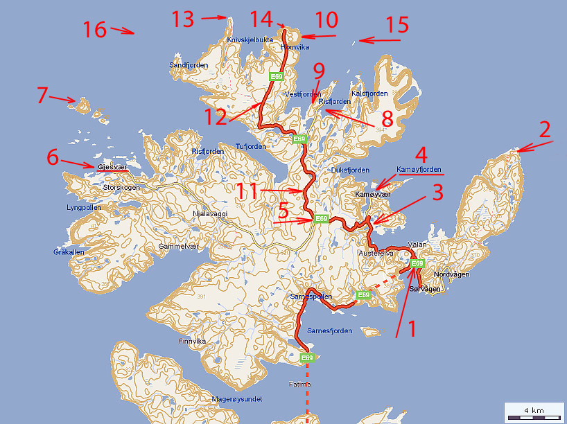 Норвегия. Лето 2009 года. На прокатном авто.
