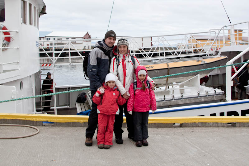 Северная Норвегия 2011 с двумя детьми