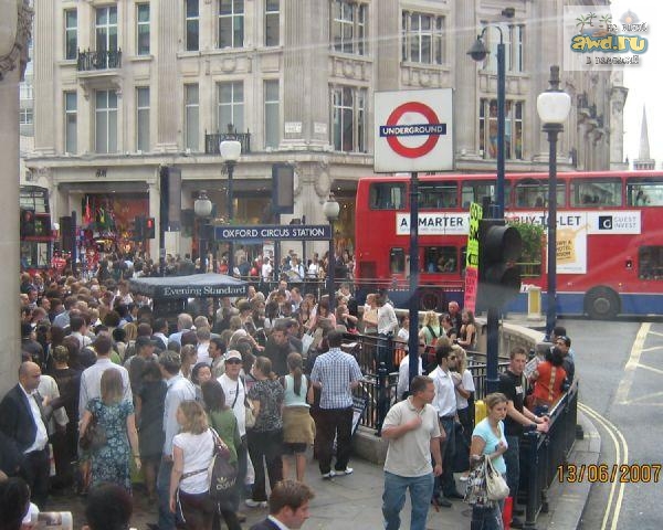 Отчёт о первой поездке в Лондон. Июнь2007. С фото.