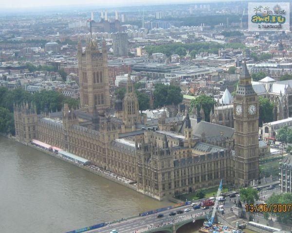 Отчёт о первой поездке в Лондон. Июнь2007. С фото.