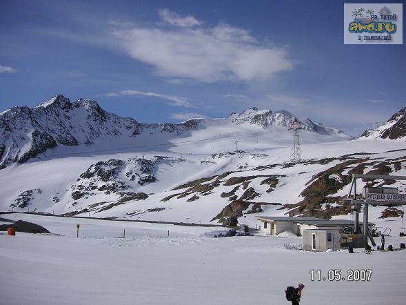 Австрия: блицкриг в Тироль к леднику Питцталь