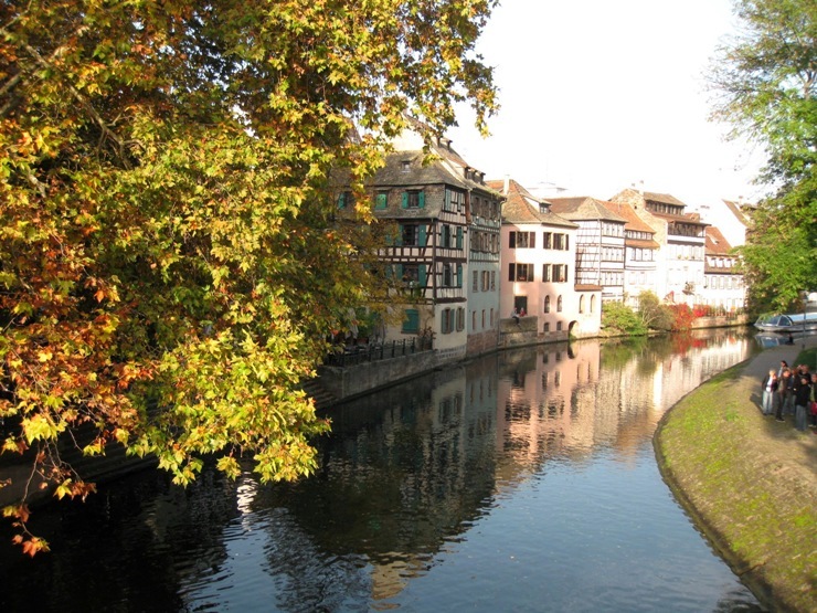 Под небом голубым...октябрьской Баварии (+ Страсбург)