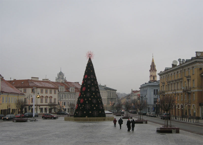 Новый 2008 год в Вильнюсе. Впечатления и фото Новый 2008 год в Вильнюсе. Впечатления и фото