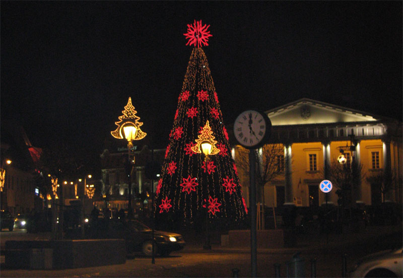 Новый 2008 год в Вильнюсе. Впечатления и фото