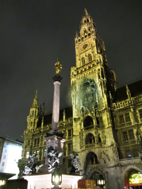 Дождливый вечер в Мюнхене - маленький фотоэтюд