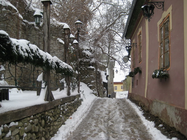 Предрождественское путешествие (2009) по заснеженной Румынии