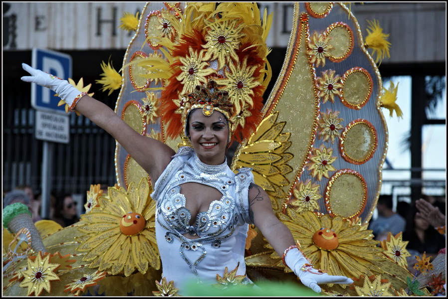 Карнавал Тенерифе 2012г. "FLOWER POWER, незабываемые 60-е годы"