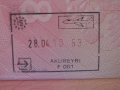 штамп Акурейри штамп Акурейри