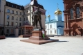 Церковь Богоявления, памятник Шаляпину, Казань