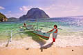 El Nido. Рыбачка. El Nido. Рыбачка.