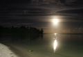 Ночь. Луна. Cook Islands. Ночь. Луна. Cook Islands.