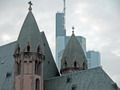 Германия. Франкфурт. Крыши. Германия. Франкфурт. Крыши.
